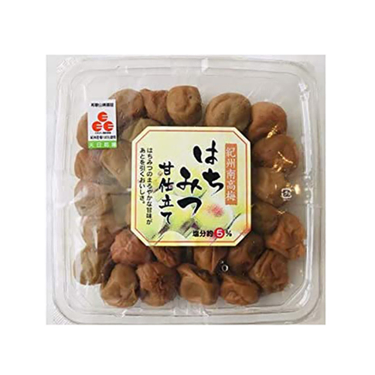 Dried sour salted plums flavor food without chemical seasonings