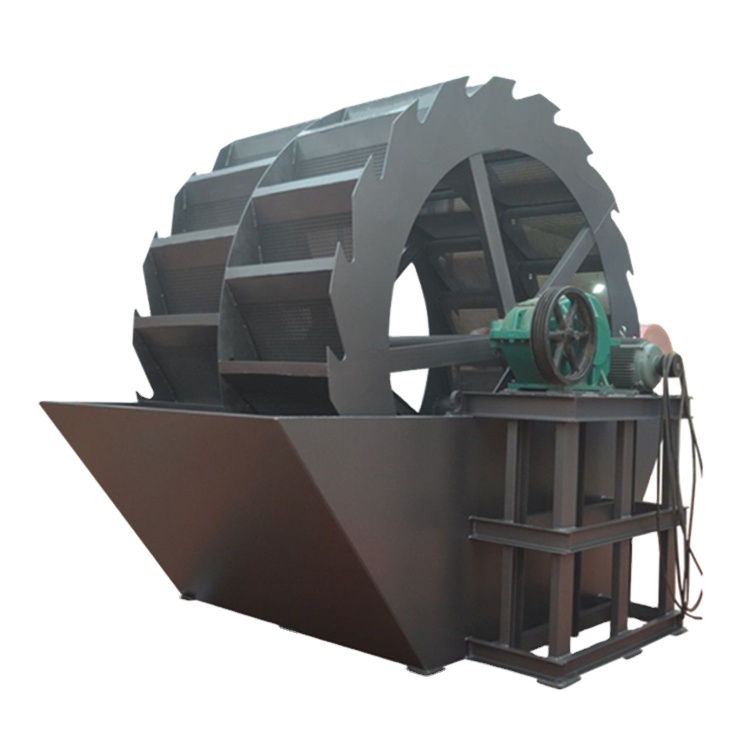 High capacity mining washer wheel coarse fine sand washing machinery