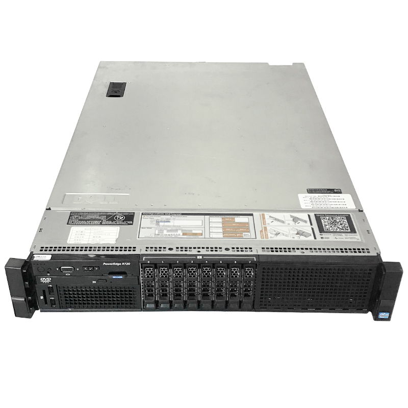 R720 R720XD 2,5 дюймов 3,5 дюймов сервер квазисистема 2U стойка хост