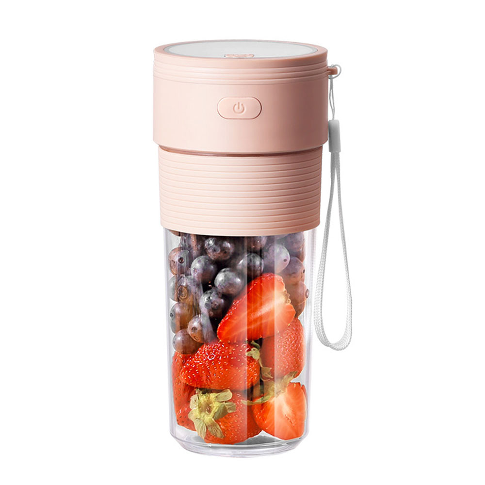 Electric Small Orange Fruit Smoothie Food Juicer extract Blender Cup Personal Wireless Rechargeable Usb Mini Portable Blender