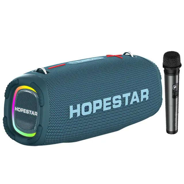 2022 Hot Selling Hopes Tar A6 Max Sound Blue Tooth 80W Mini Speaker With Microphone