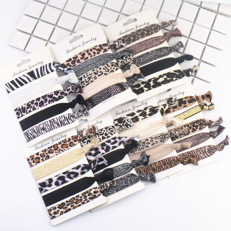 Сменные Cheetah Leopard эластичные резинки для волос