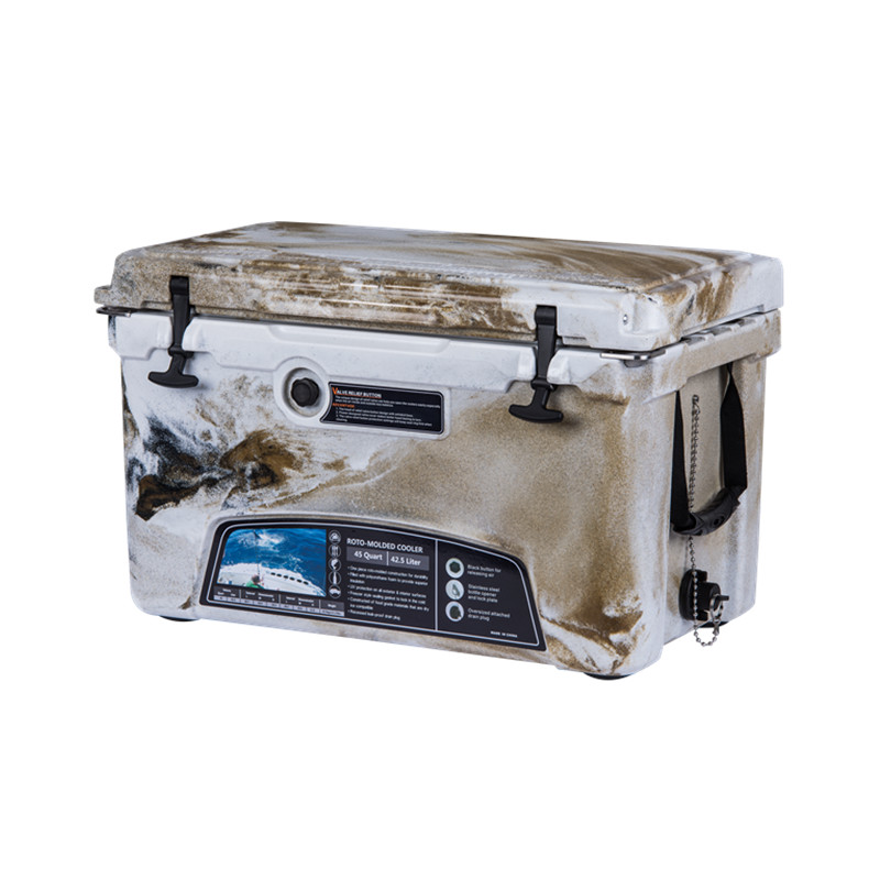 45л пластиковая камуфляжная коробка Rotomold box cooler