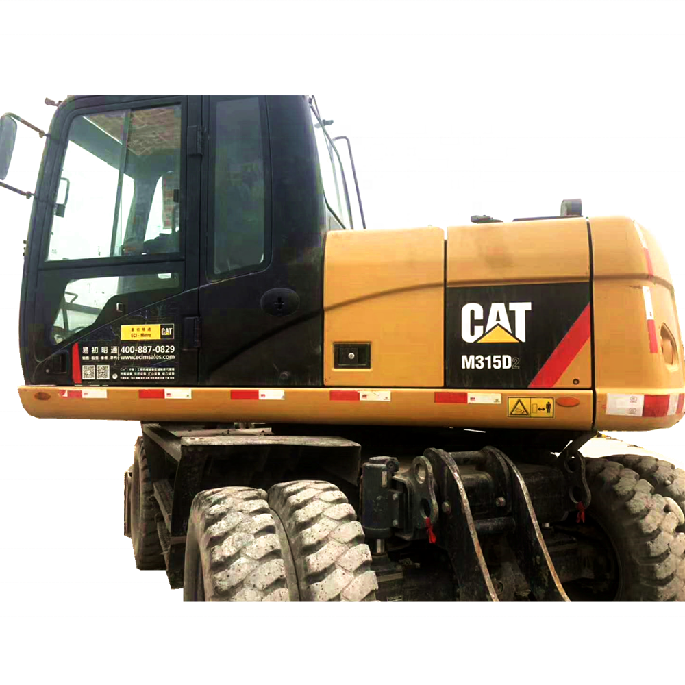 Недорогой б/у колесный экскаватор Cat M315D/M315D2/315D/мобильный экскаватор б/у гусеничный экскаватор 315/312/320