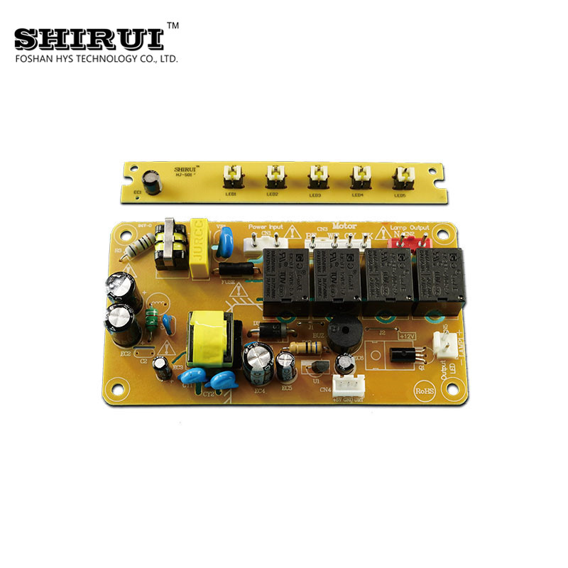 12 V/220 В двойное напряжение Освещение электрическая кухонная вытяжка части
