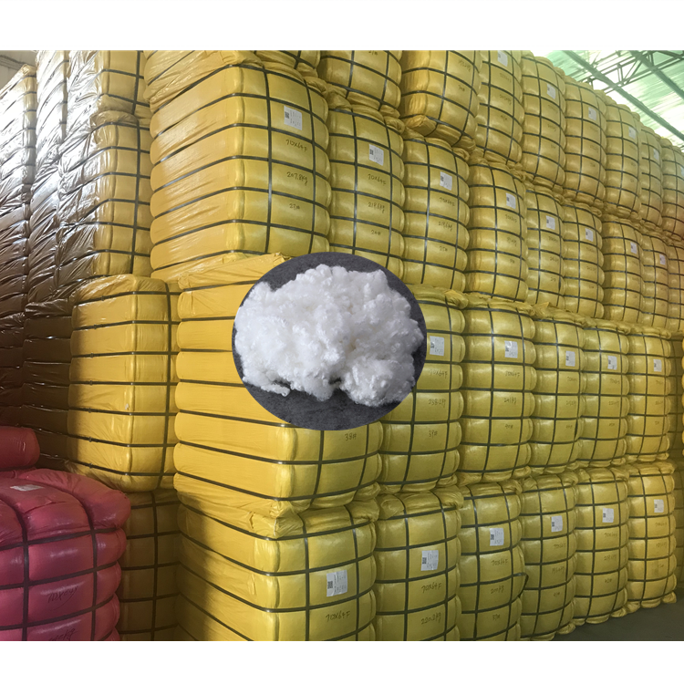 26 Years Focused Production Stuffing Quilt Pillow Fluffy Rebound Material hollow Polyester Staple Fiberfill Bales For Filling