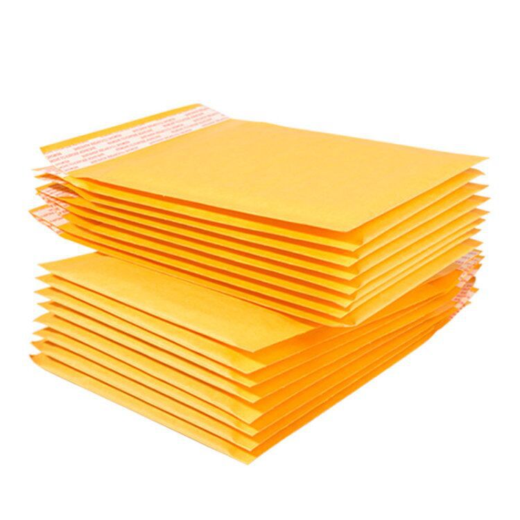 Eco Environment Friendly Glossy Bubble Envelope Padded Customized Envelope With Logo Printing Colorful