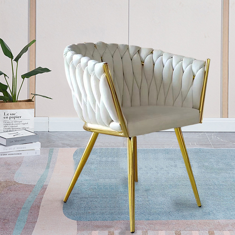 Dining Room Use Relaxing Modern Restaurant Upholstered fabric seat high quality dining chairs