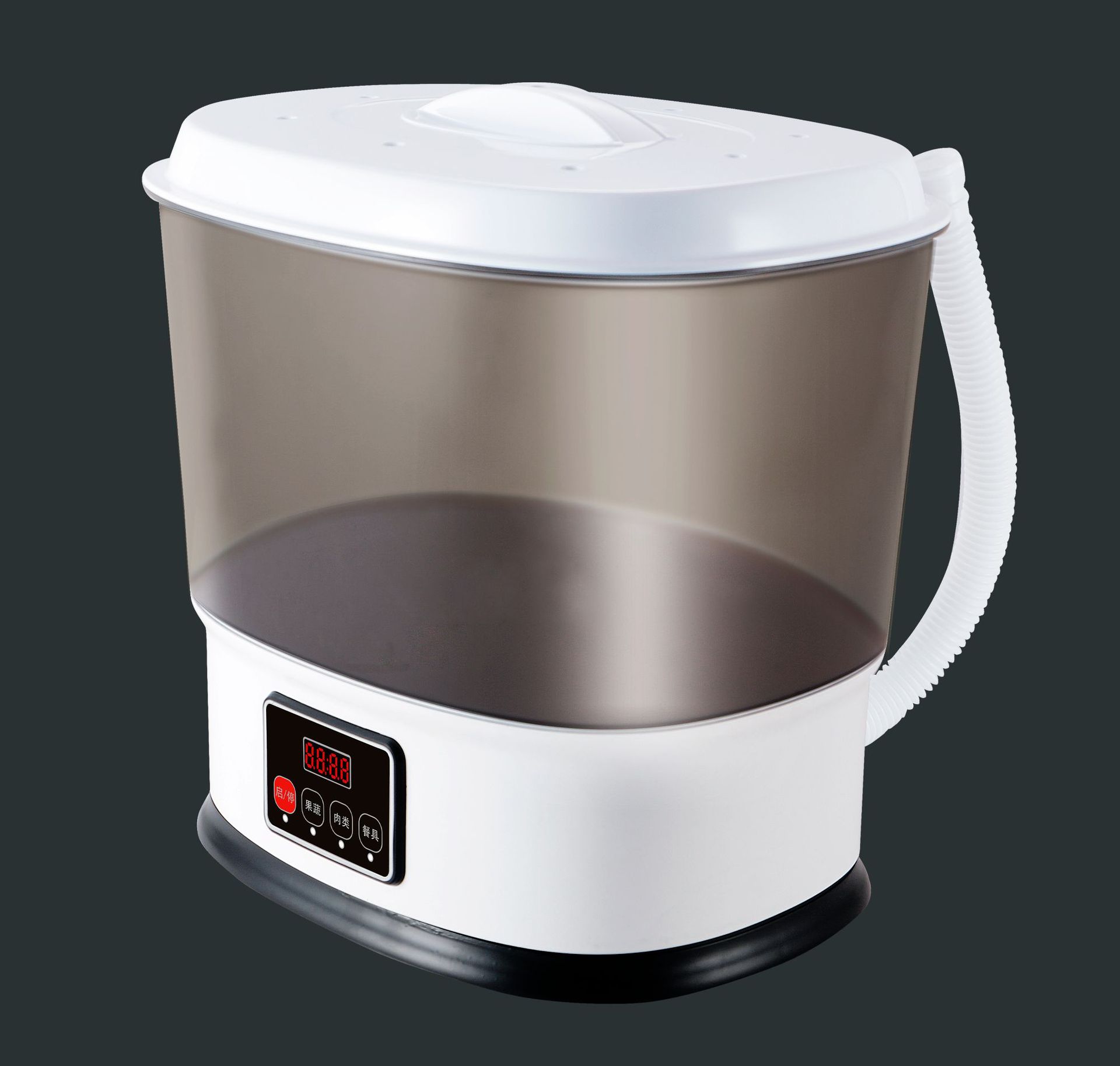 Household intelligent fruit cleaning machine, vegetable ozone cleaning and sterilization multifunctional cleaning machine
