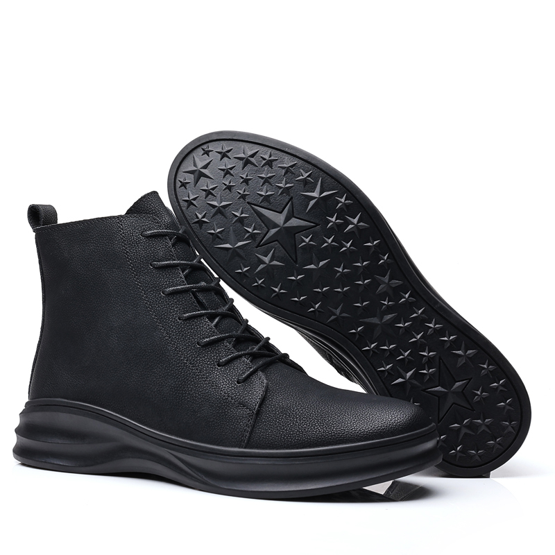 High Quality Durable Using Various Black Ankle Boot For Men