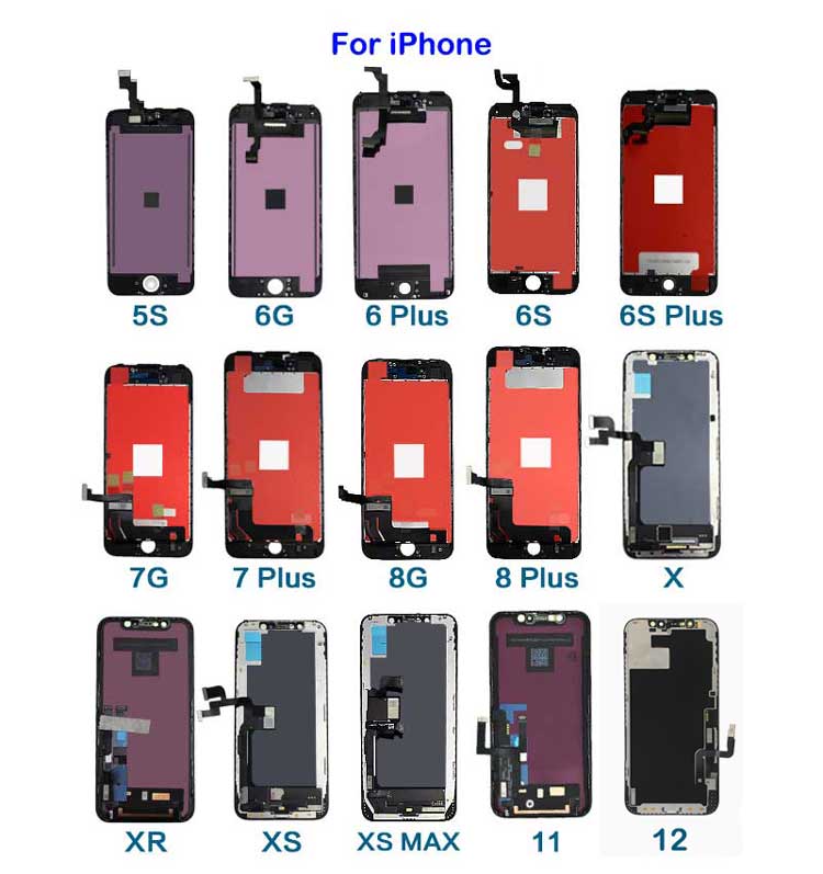 Сменный ЖК-экран для iphone X XS XR XS MAX, ЖК-экран для iphone 11 pro max 12 pro max lcd