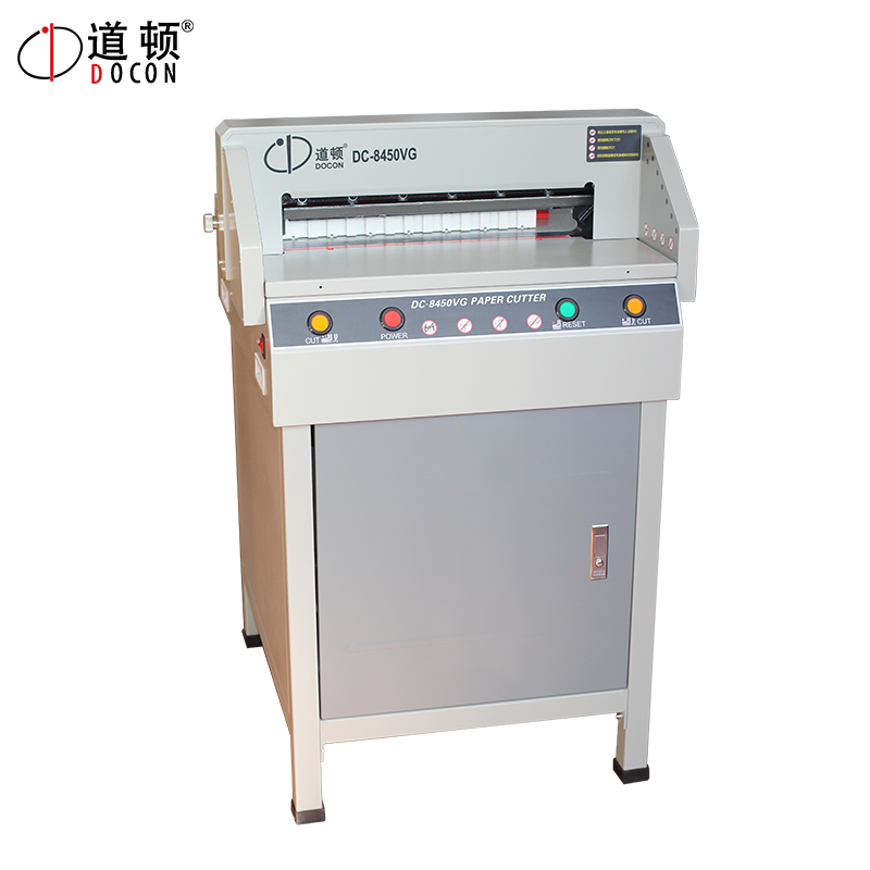 Docon DC-8450VG электрическая автоматическая машина для резки бумаги