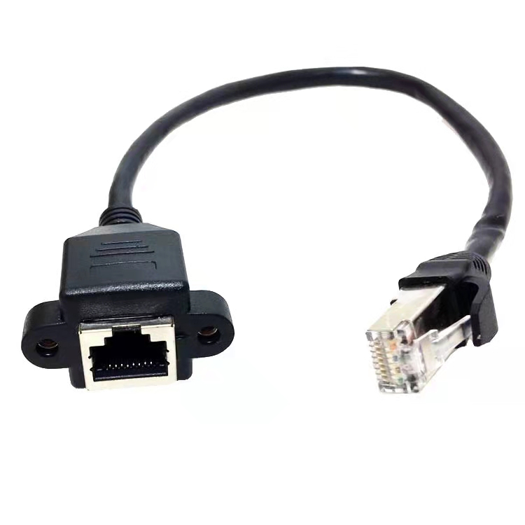 1m CAT6 UTP Ethernet RJ45 удлинитель Male Female adapter