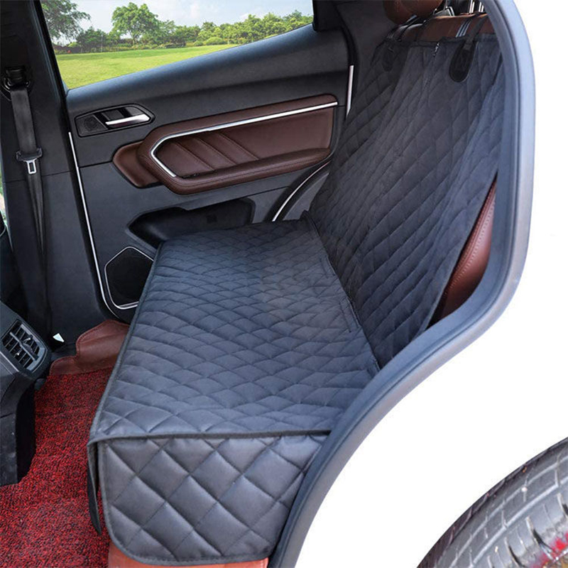 POP DUCK Washable Dog Hammock Mesh Visual Window Waterproof Pet Car Seat Cover For Dogs