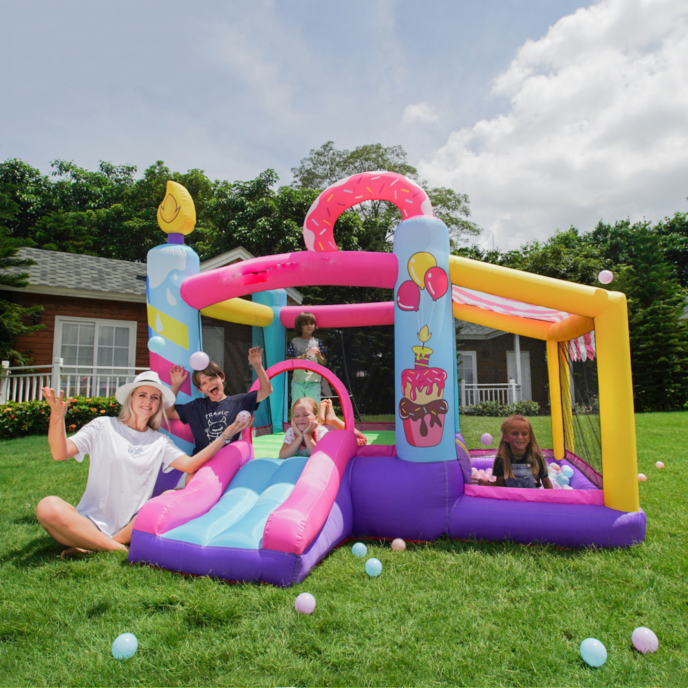 bouncy jump castle inflatable bouncer commercial bounce house for kid Inflatable Water Slide