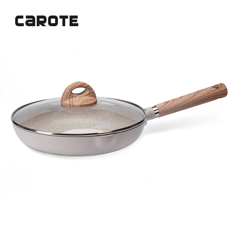 Хорошее качество изготовленные на заказ carote 26 см Sarten сковородка для жарки алюминиевая кухонная сковорода антипригарная сковорода для газа и индукционной плиты