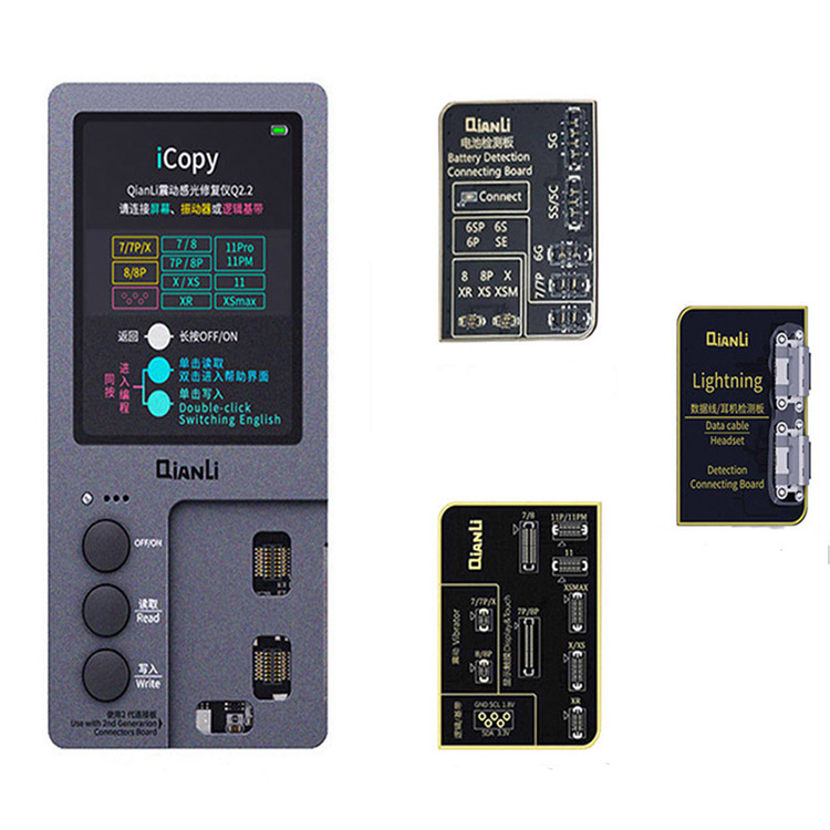 Инструмент для ремонта батареи iCopy Plus 2,1 True Tone Light Sensor для 7 X XS max XR 11promax, вибрирующий программатор для чтения/записи/редактирования
