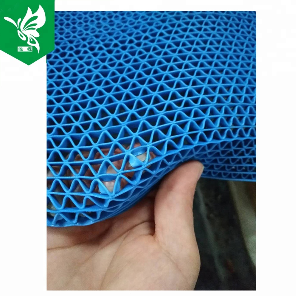 Non Skid Vinyl Plastic Toilet Floor Mat
