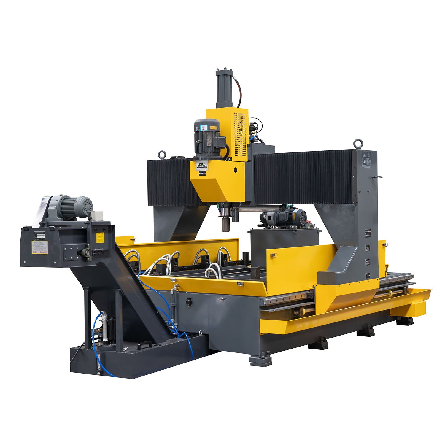 PLD2016N(2000mm*1600mm*100mm) FINCM Gantry Movable Plate Steel High Speed Steel Auger Vertical Drilling Machine