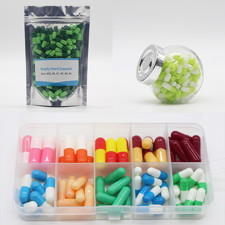 Custom Size 000 Empty Capsule Size 0e Gelatin Capsules