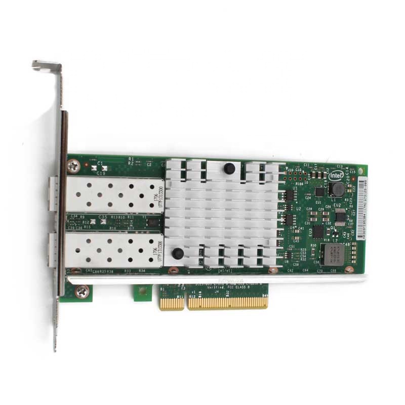 Оригинальный Для Dell Intel X520-DA2 зарядное устройство с двумя портами 10 Гбит/DA/программированием в производственных условиях + адаптер сервера XYT17 942V6 ftkmy vfvgr