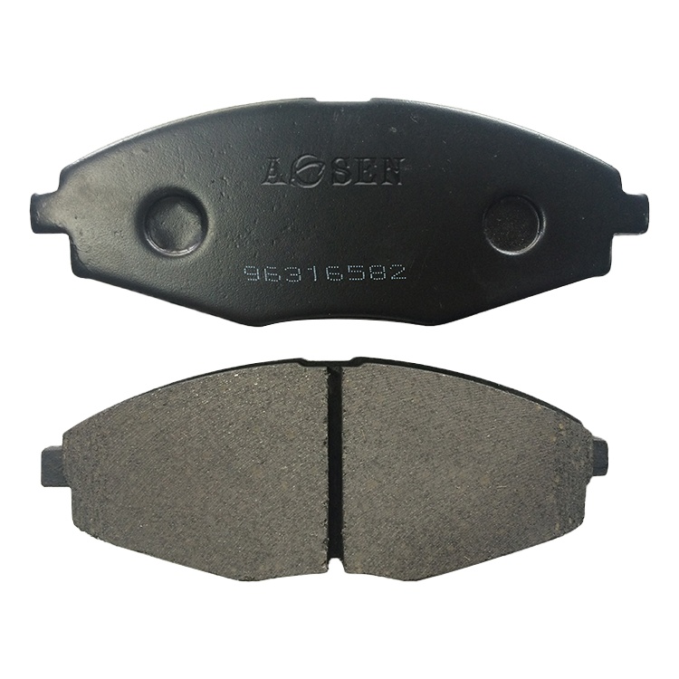 GUWO 96316582 No noise Auto parts car front brake pads The lowest price of high quality products directly issued by manufacturer