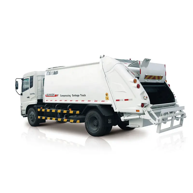 Electric Garbage Truck Manufacturers FULONGMA 12.5 Cbm Waste Compactor Electric Garbage Truck For Sale In Dubai