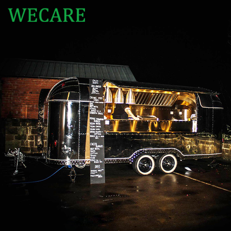 Wecare EEC действительные уличные грузовики для фаст-фуда/передвижной автомобиль для пищевых продуктов/концессионные прицепы для продажи