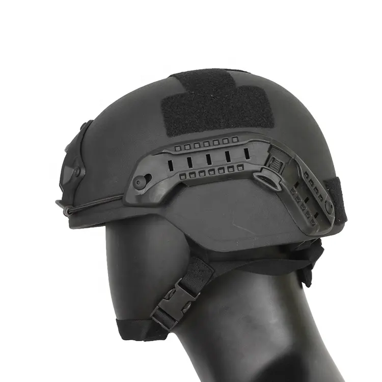 new fashion army bulletproof black MICH tactical military ballistic helmet level 3 helmet