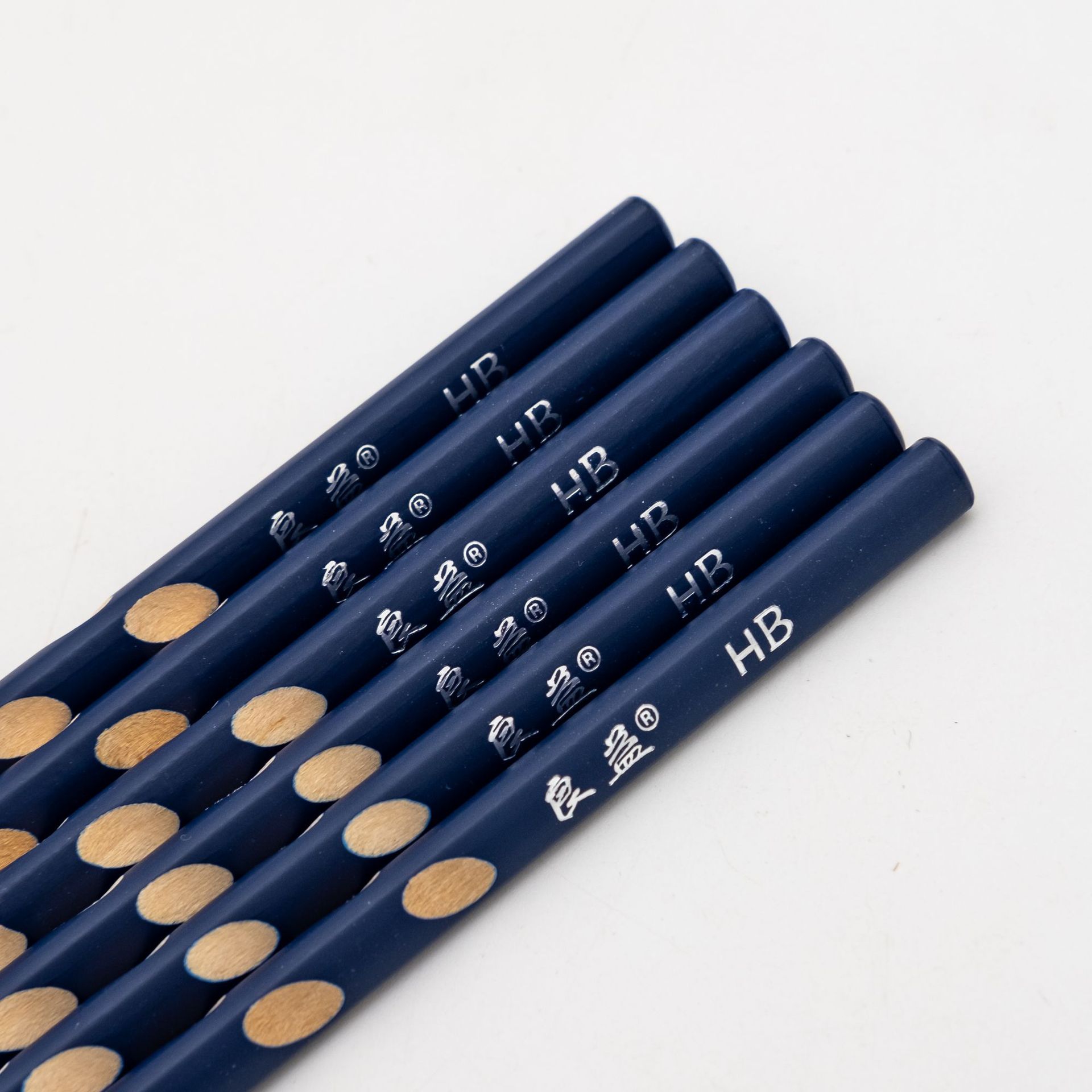 custom wood gift pencil 7 inch Bump easily hold pen HB pencil