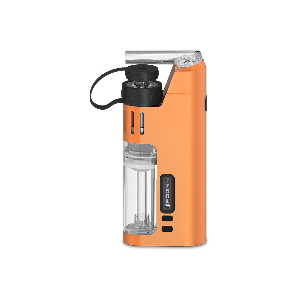 Easy to carry portable herbal extract wax vaporizer with non-combustion chamber