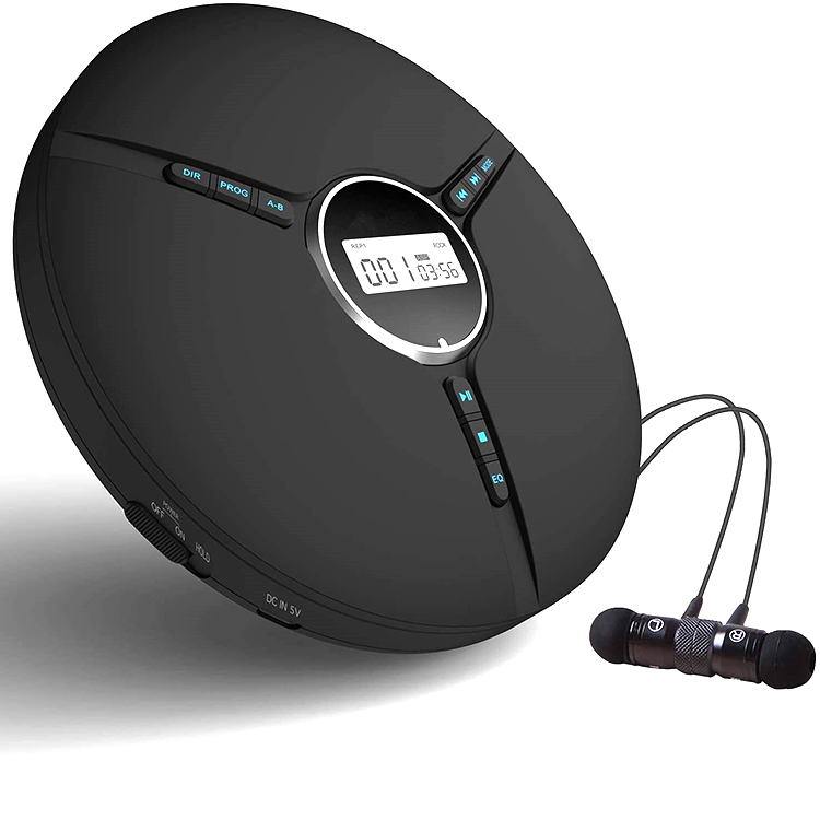 Оптовая продажа, портативный CD-плеер Discman, MP3-плеер со встроенной батареей и защитой от ударов