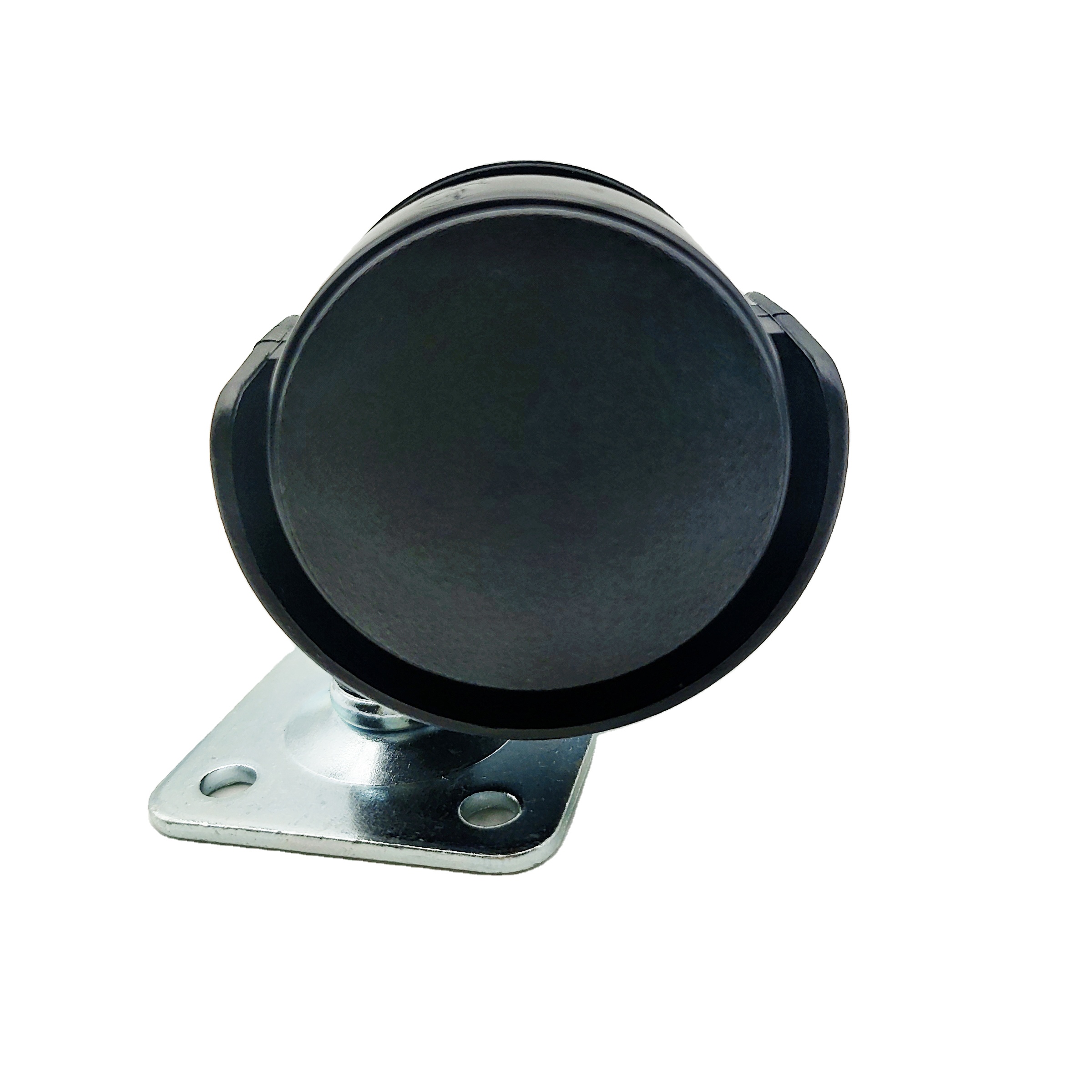 Modern Household Furniture Appliances PP Square Iron Plate Universal Silent Swivel Cabinet Casters Park Bathroom Hospital Use