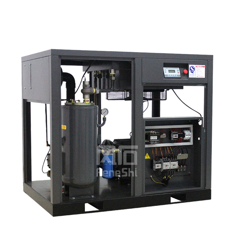 Fengshi завод сверхмощный 30 л.с. 22 кВт 105 cfmLow шум воздушный компрессор 22KW Электрический масляный смазанный винтовой воздушный компрессор
