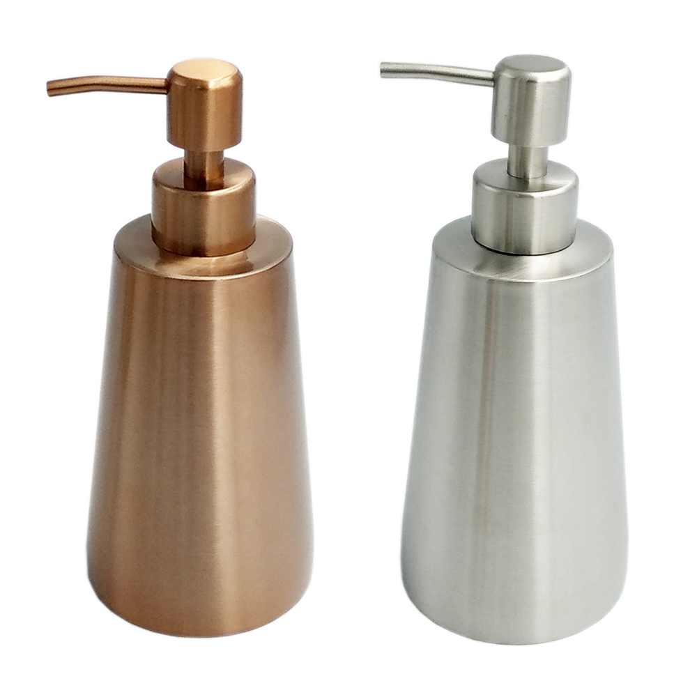 350ml 300ml 200ml small shampoo stainless steel bottle soap dispenser stainless steel cosmetic lotion liquid soap container