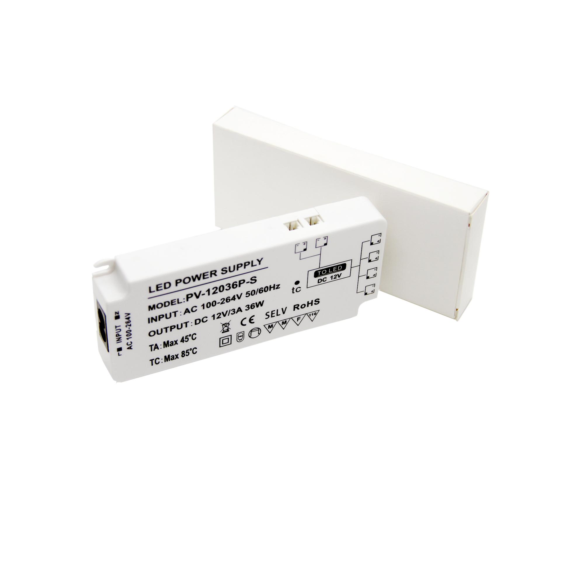 Горячая продажа 36w 24vdc выходной переключатель режим питания Светодиодный драйвер для освещения шкафа