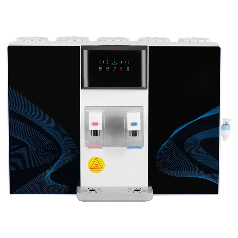 Hot Selling Cold And Hot Dual-mode Multi-function RO Water Dispenser 5 Filtration Smart Touch TDS Display Water Dispenser