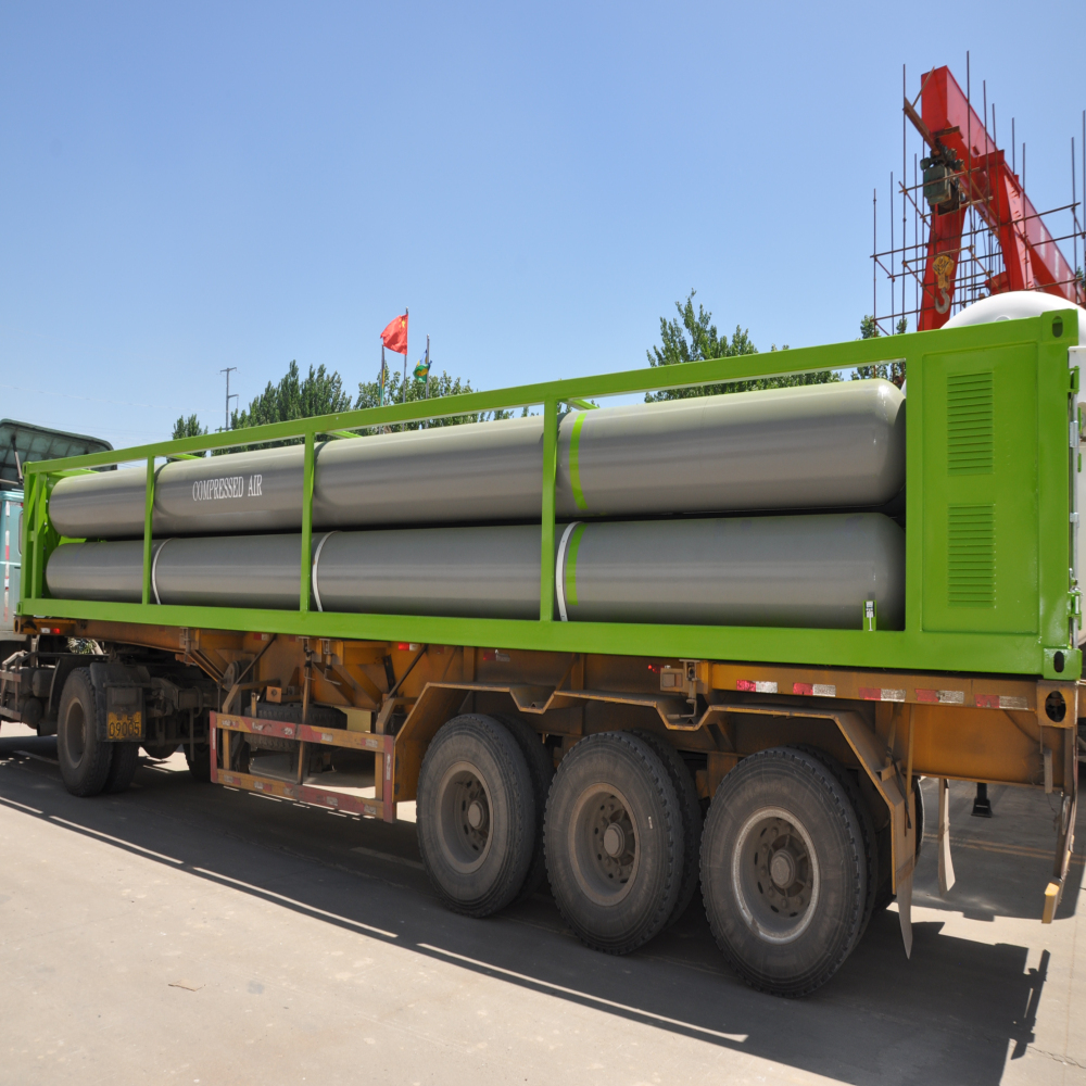 Скользящий контейнер-труба ISO 11120 CNG