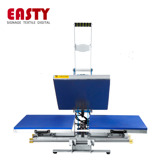 Easty Star DSS Dual Work table Slide Clam shell T shirt Heat Press Machine