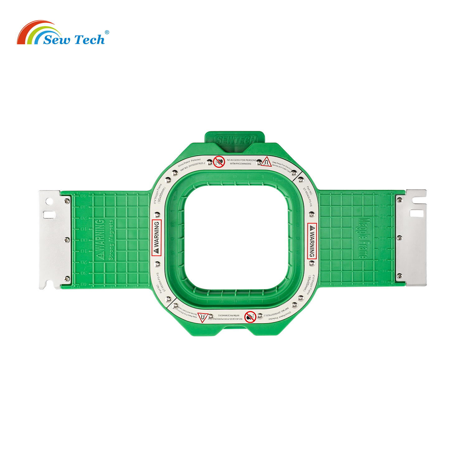 Mighty Hoop Magnetic Embroidery Frame for Janome MB4 MB-4S MB7 MB-7S Elna 940 970 Single Head Embroidery Machine