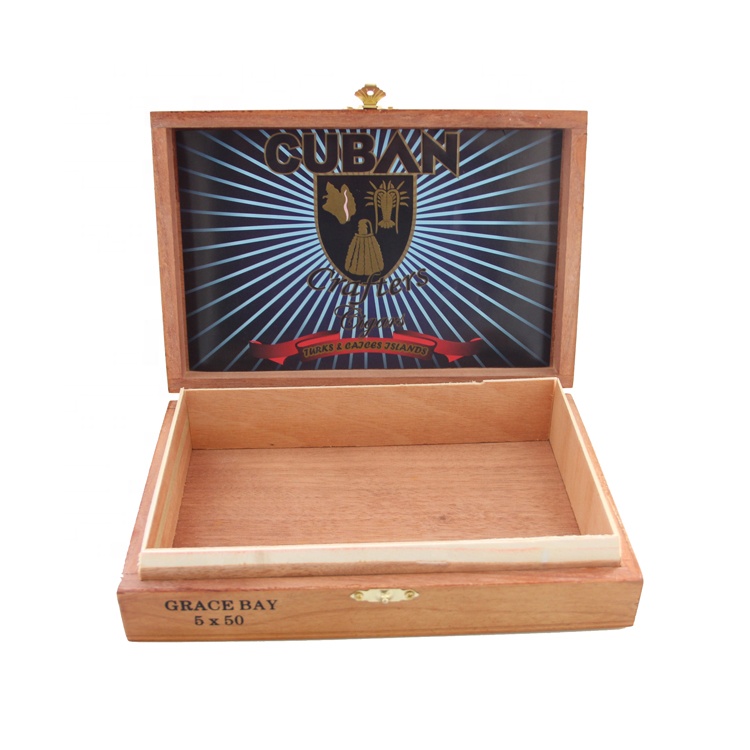 Оптовые пустые сигары Humidor сигареты деревянная коробка, оптовые изготовленные на заказ деревянные сигары коробки поставщик