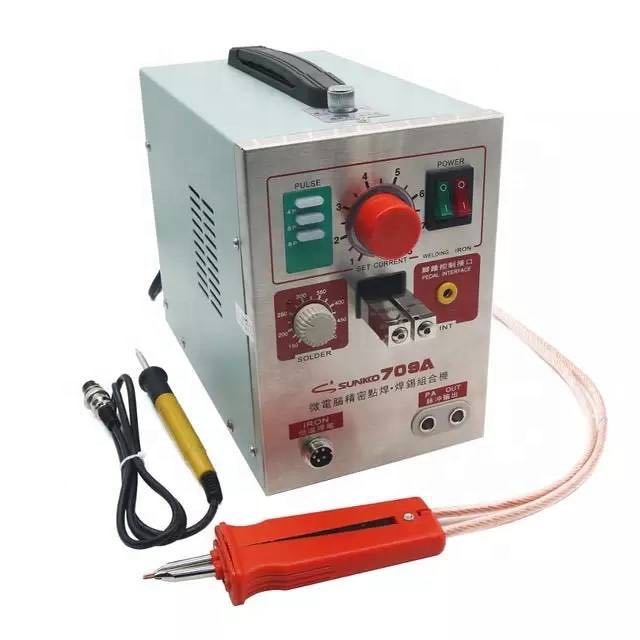 3.2KW SUNKKO 709A батареи для точечной сварки с HB-70B сварщик ручка для 18650 сварочная станция точечной сварки накопленной энергией 220V /110V S709a