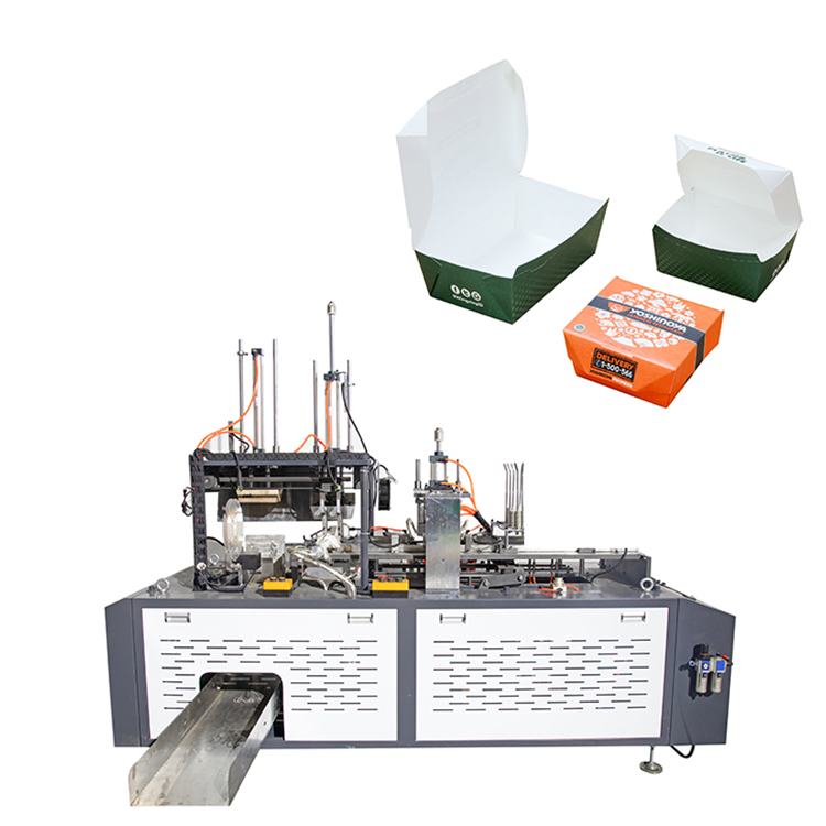 CHJ-D6C New type Automatic takeaway packing box machine 6 corners paper lunch box forming machine