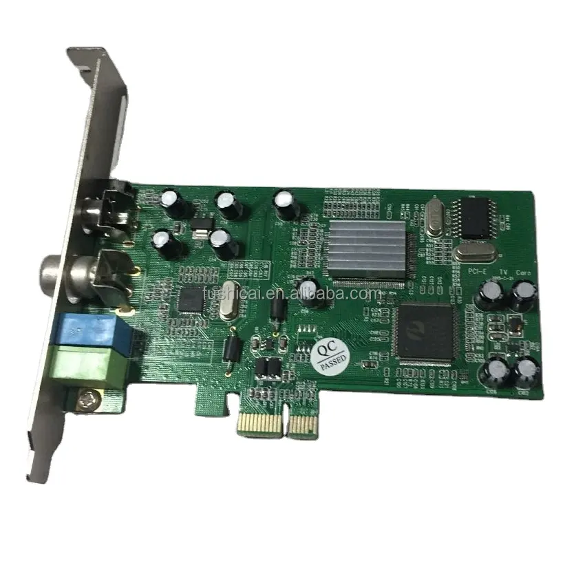 Factory price mini FM TV card PCI-E graphic video capture diagnostic card