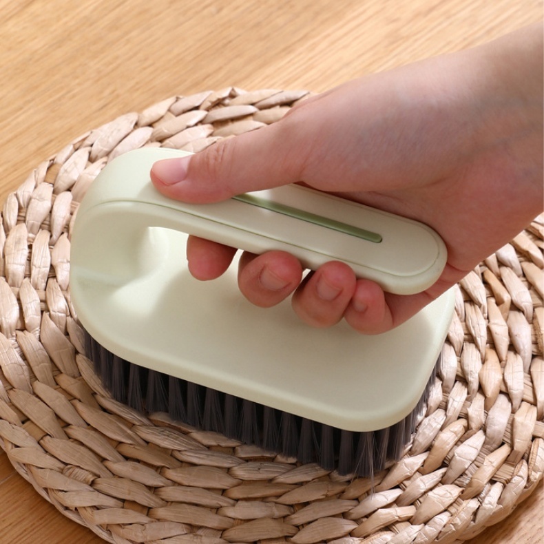 Wholesale Customized Household Cleaning Scrub Brush Soft Bristle Laundry Brush with Comfort Grip