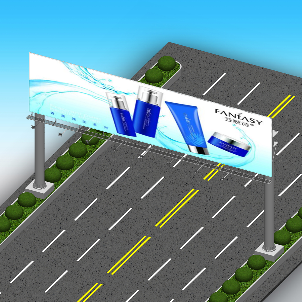 Китайский производитель наружной рекламы gantry billboard