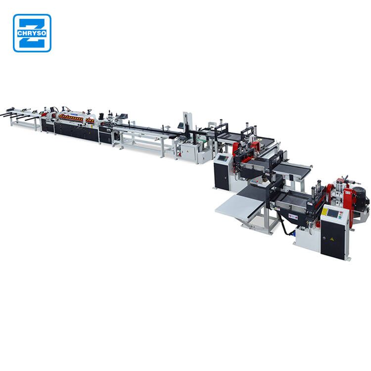 High efficiency wood finger joint machine