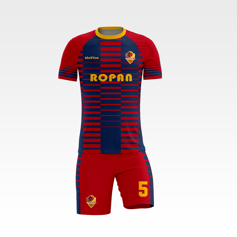 Youth football Men's Team uniform Match training uniform Custom football uniform Children adult sports kit