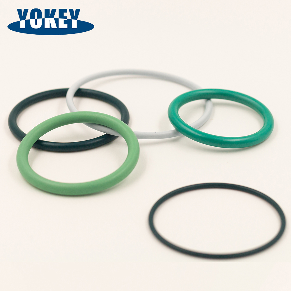 Промышленная машина Уплотнительные Детали NBR EPDM NBR HNBR PTFE резиновое уплотнительное кольцо PTFE покрытием уплотнительное кольцо