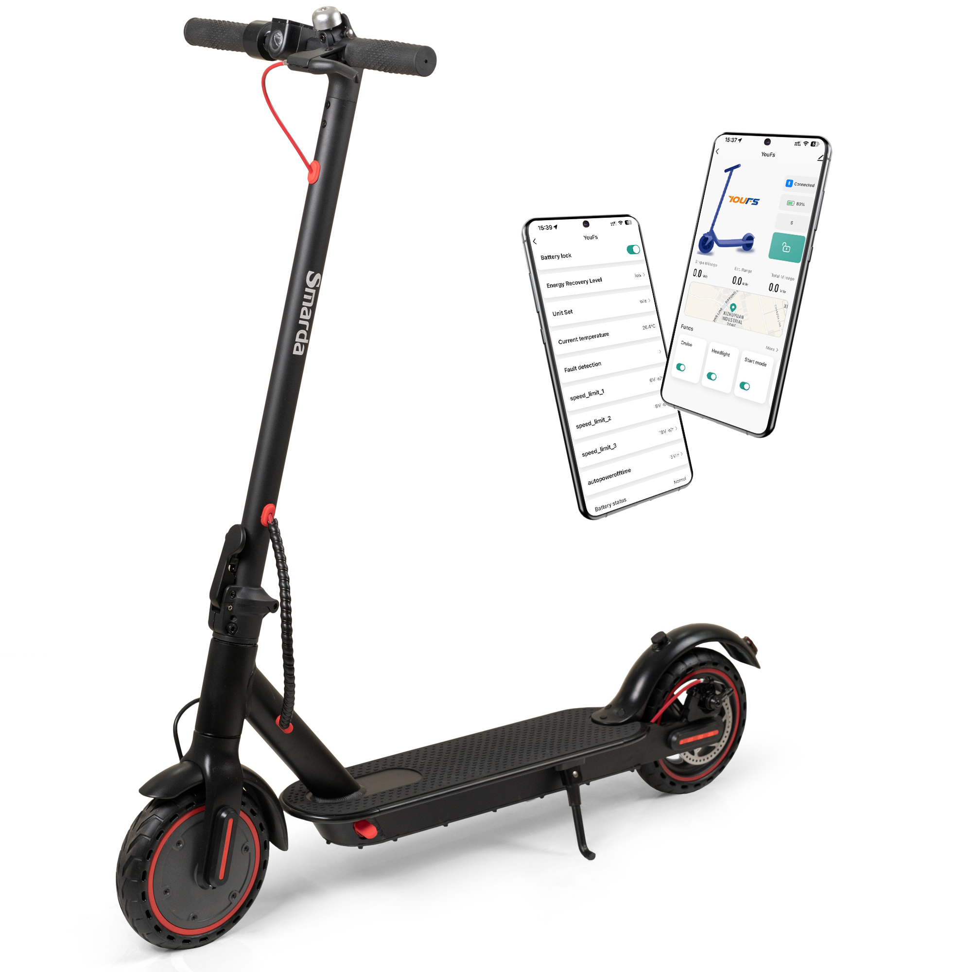 Wholesale 2025 Foldable 8.5 Inch Electric Scooters for Adults Pro 2 Streetbikes with 36v Motor